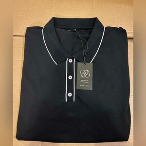Altairega Kint Polo SS - 5xl - Black / White - New w/tags - ⭐️ Undersized